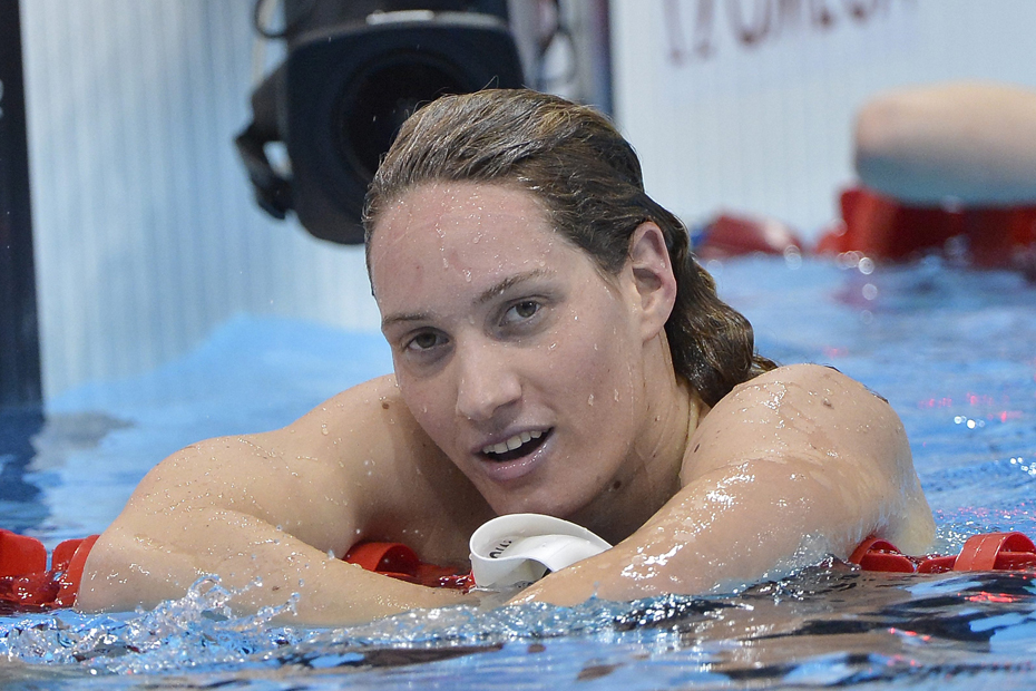 Camille Muffat, une nageuse de charme partie trop tôt